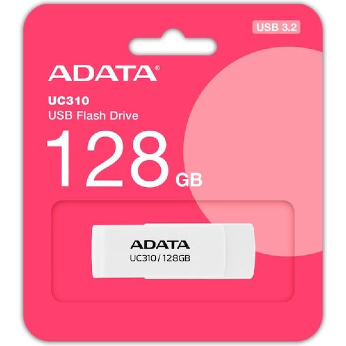 Adata UC310 128GB USB 3.2 Stick Λευκό