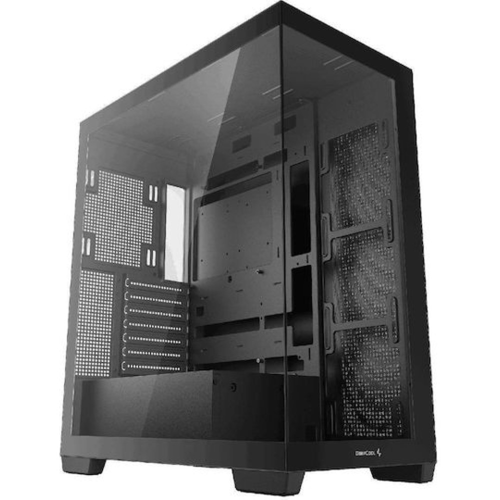 Deepcool CG580 Gaming Κουτί Υπολογιστή με Πλαϊνό Παράθυρο Μαύρο