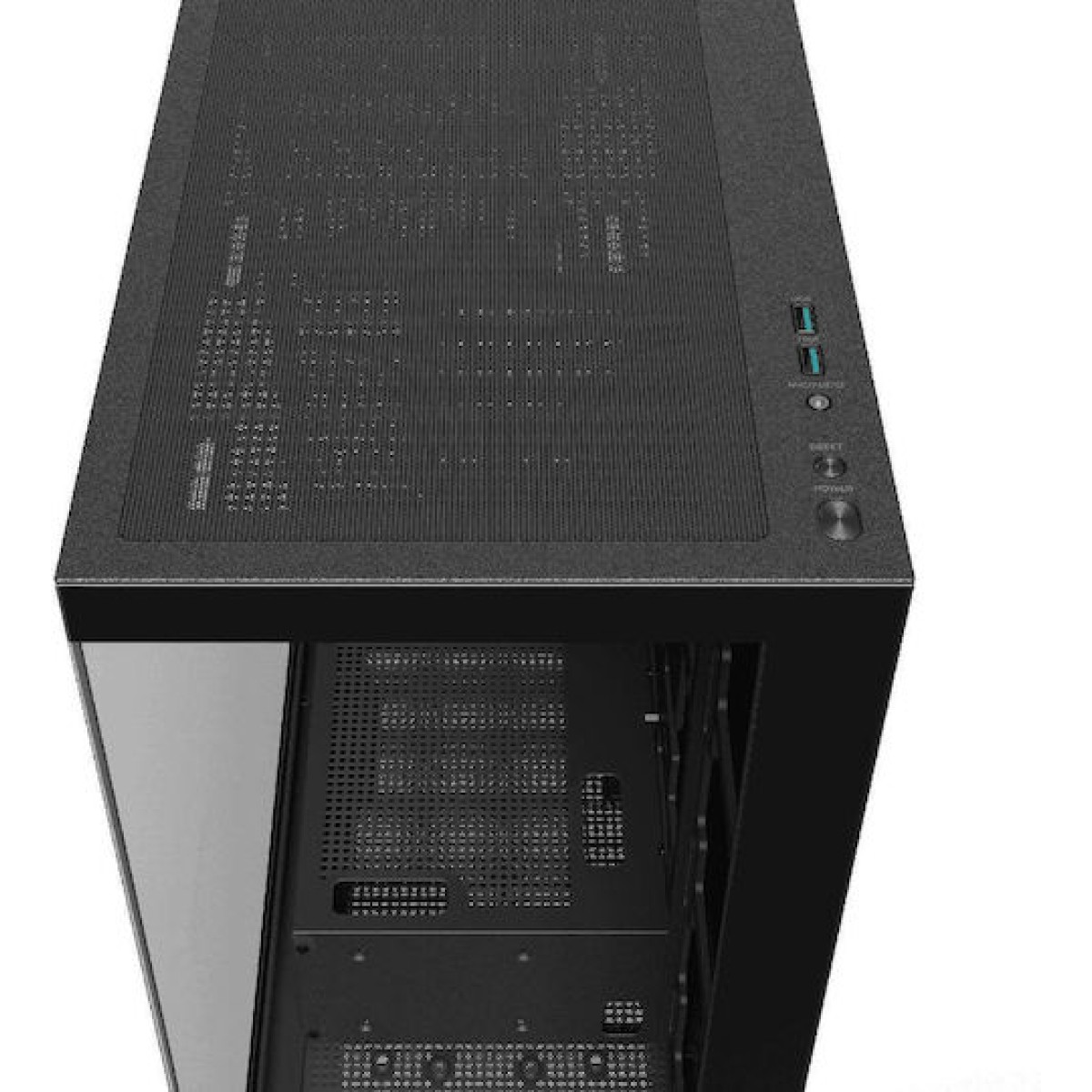 Deepcool CG580 Gaming Κουτί Υπολογιστή με Πλαϊνό Παράθυρο Μαύρο