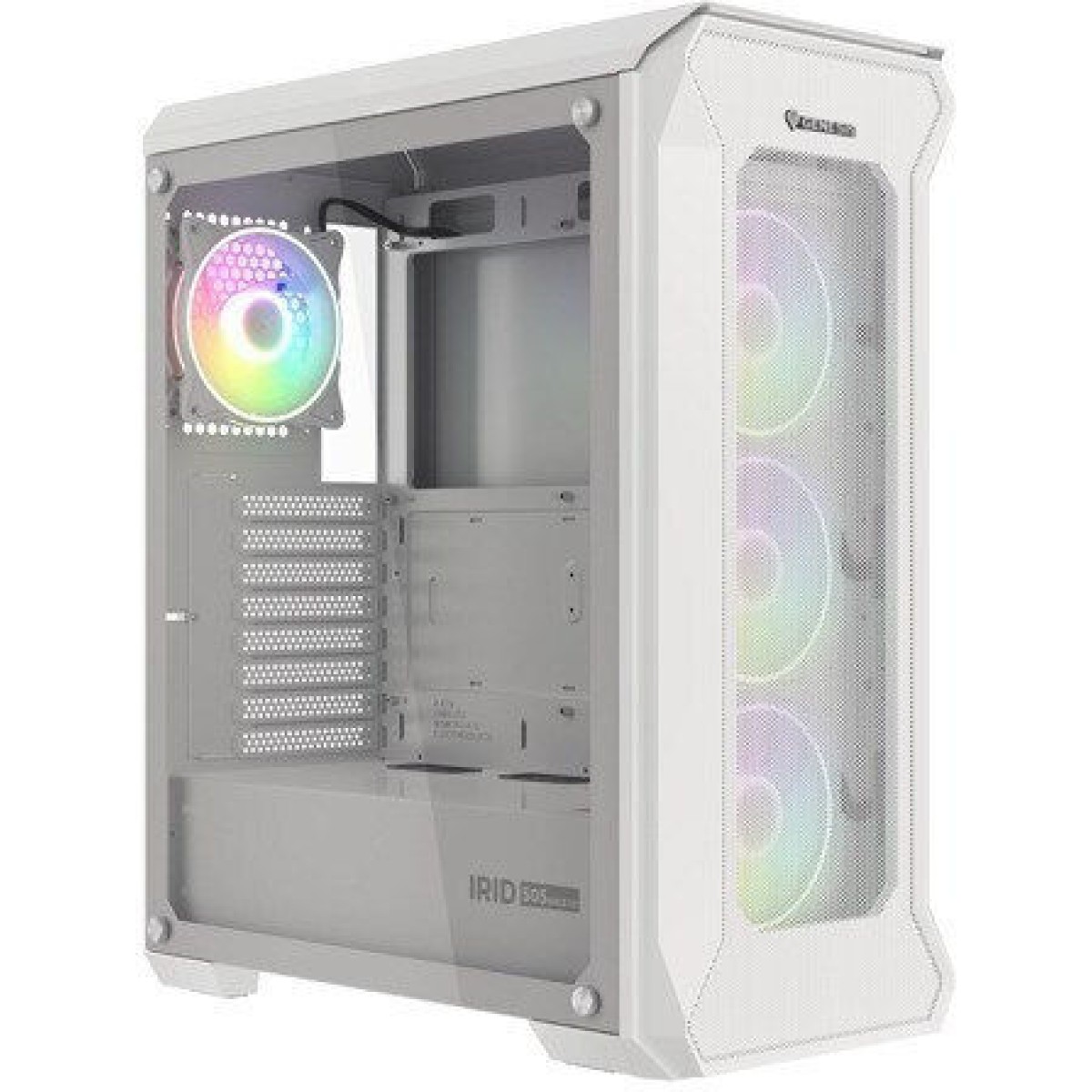 Deepcool CG580 Gaming Κουτί Υπολογιστή με Πλαϊνό Παράθυρο Λευκό