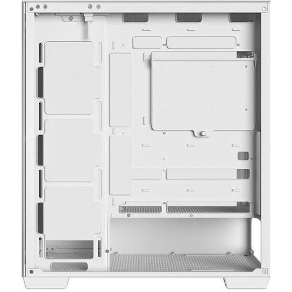 Deepcool CG580 Gaming Κουτί Υπολογιστή με Πλαϊνό Παράθυρο Λευκό