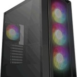 Deepcool CC560 V2 Mesh Gaming Midi Tower Κουτί Υπολογιστή με Πλαϊνό Παράθυρο Μαύρο