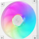 Deepcool Fd14 Case Fan 140mm με ARGB Φωτισμό και Σύνδεση 3-Pin / 4-Pin PWM 3τμχ Λευκό
