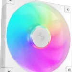 Deepcool Fd14 Case Fan 140mm με ARGB Φωτισμό και Σύνδεση 3-Pin / 4-Pin PWM 3τμχ Λευκό