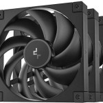 Deepcool FD14 Case Fan 140mm με Σύνδεση 4-Pin PWM 3τμχ