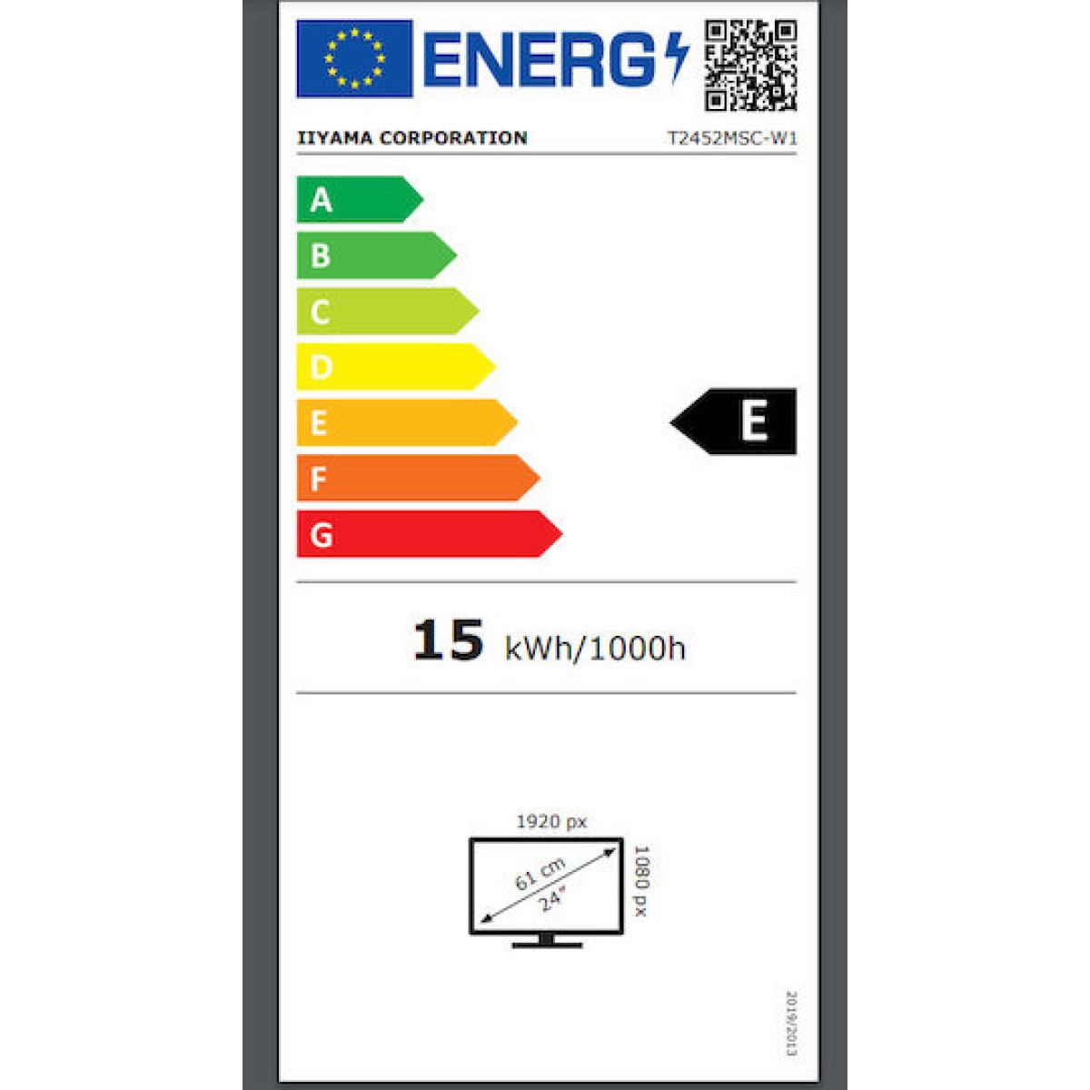 Iiyama Prolite T2452MSC-W1 IPS Touch Monitor 24