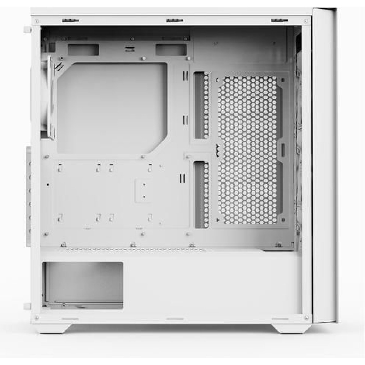 Aerocool D501A V2 Gaming Midi Tower Κουτί Υπολογιστή με Πλαϊνό Παράθυρο και RGB Φωτισμό Μαύρο