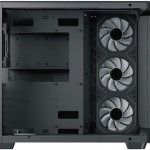 Aerocool P500C Gaming Midi Tower Κουτί Υπολογιστή με Πλαϊνό Παράθυρο Μαύρο