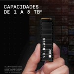 Western Digital Black SN850X With Heatsink SSD 8TB M.2 NVMe PCI Express 4.0