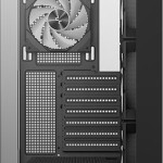 Deepcool CG580 4F Gaming Midi Tower Κουτί Υπολογιστή με Πλαϊνό Παράθυρο και ARGB Φωτισμό Μαύρο