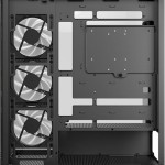 Deepcool CG580 4F Gaming Midi Tower Κουτί Υπολογιστή με Πλαϊνό Παράθυρο και ARGB Φωτισμό Μαύρο