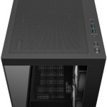 Deepcool CG580 4F Gaming Midi Tower Κουτί Υπολογιστή με Πλαϊνό Παράθυρο και ARGB Φωτισμό Μαύρο
