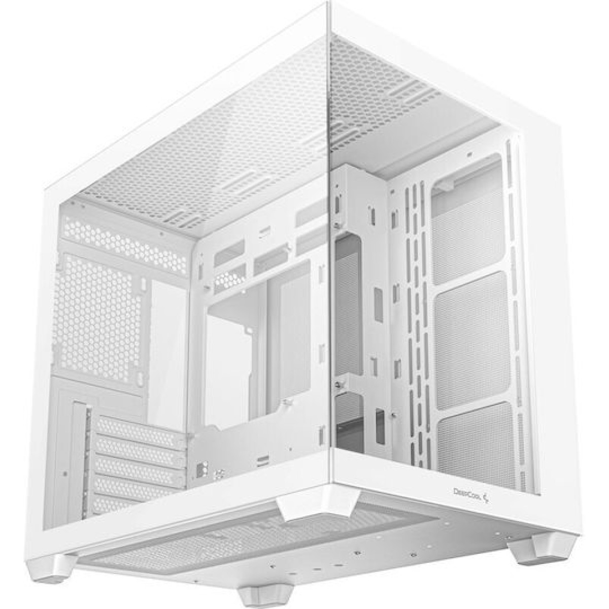 Deepcool CG530 Midi Tower Κουτί Υπολογιστή με Πλαϊνό Παράθυρο Λευκό