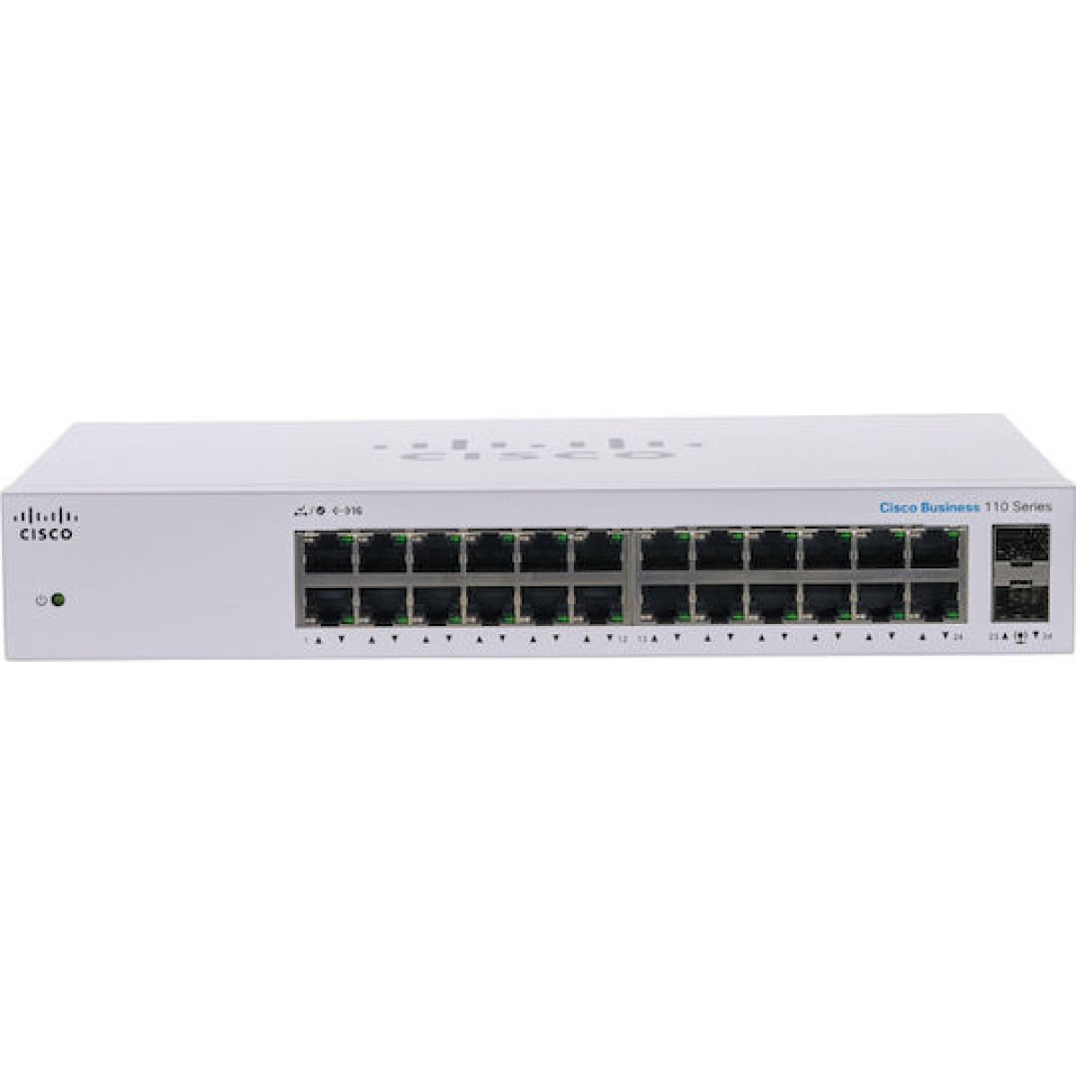 Cisco CBS110-24T Unmanaged L2 Switch με 24 Θύρες Gigabit (1Gbps) Ethernet και 2 SFP Θύρες
