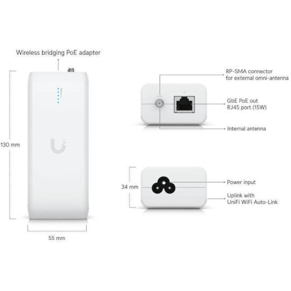 Ubiquiti Unifi Device Bridge Injector