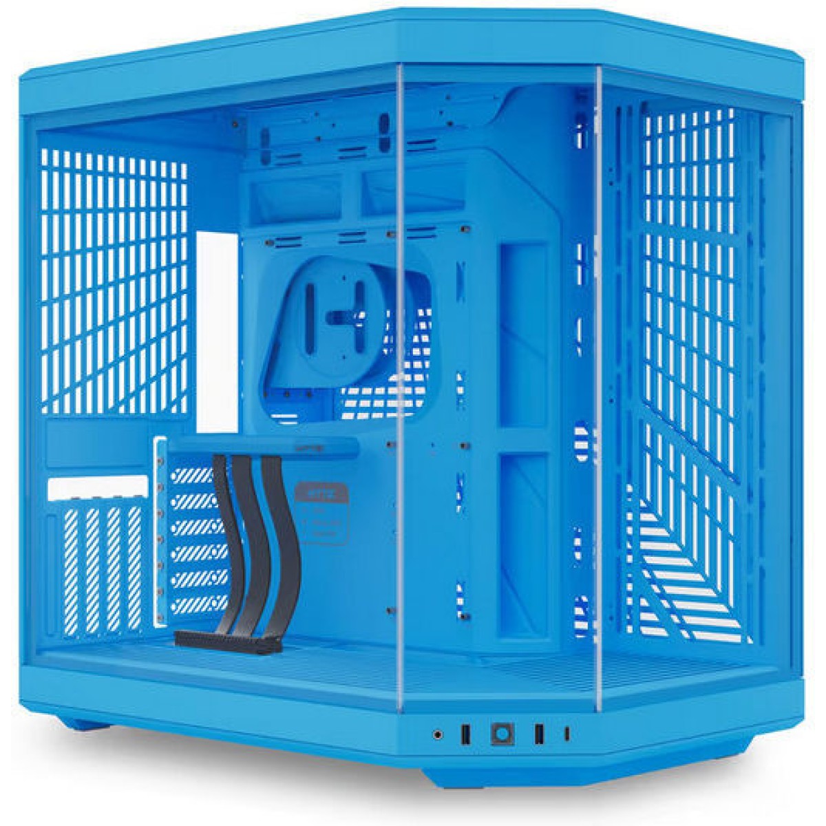 HYTE Y70 Midi Tower Κουτί Υπολογιστή με Πλαϊνό Παράθυρο Blueberry Milk