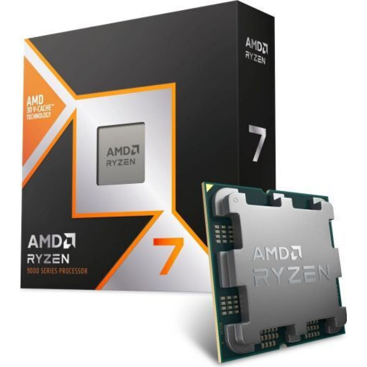AMD Ryzen 7 9800X3D 4.7GHz Επεξεργαστής 8 Πυρήνων για Socket AM5 σε Κουτί