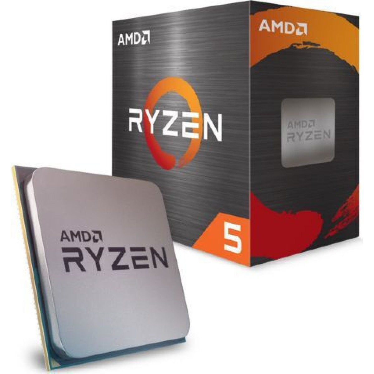 AMD Ryzen 5 5600T 3.5GHz Επεξεργαστής 6 Πυρήνων για Socket AM4 σε Κουτί με Ψύκτρα