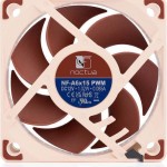 Noctua NF-A6x15 PWM Case Fan 60mm με Σύνδεση 4-Pin Καφέ