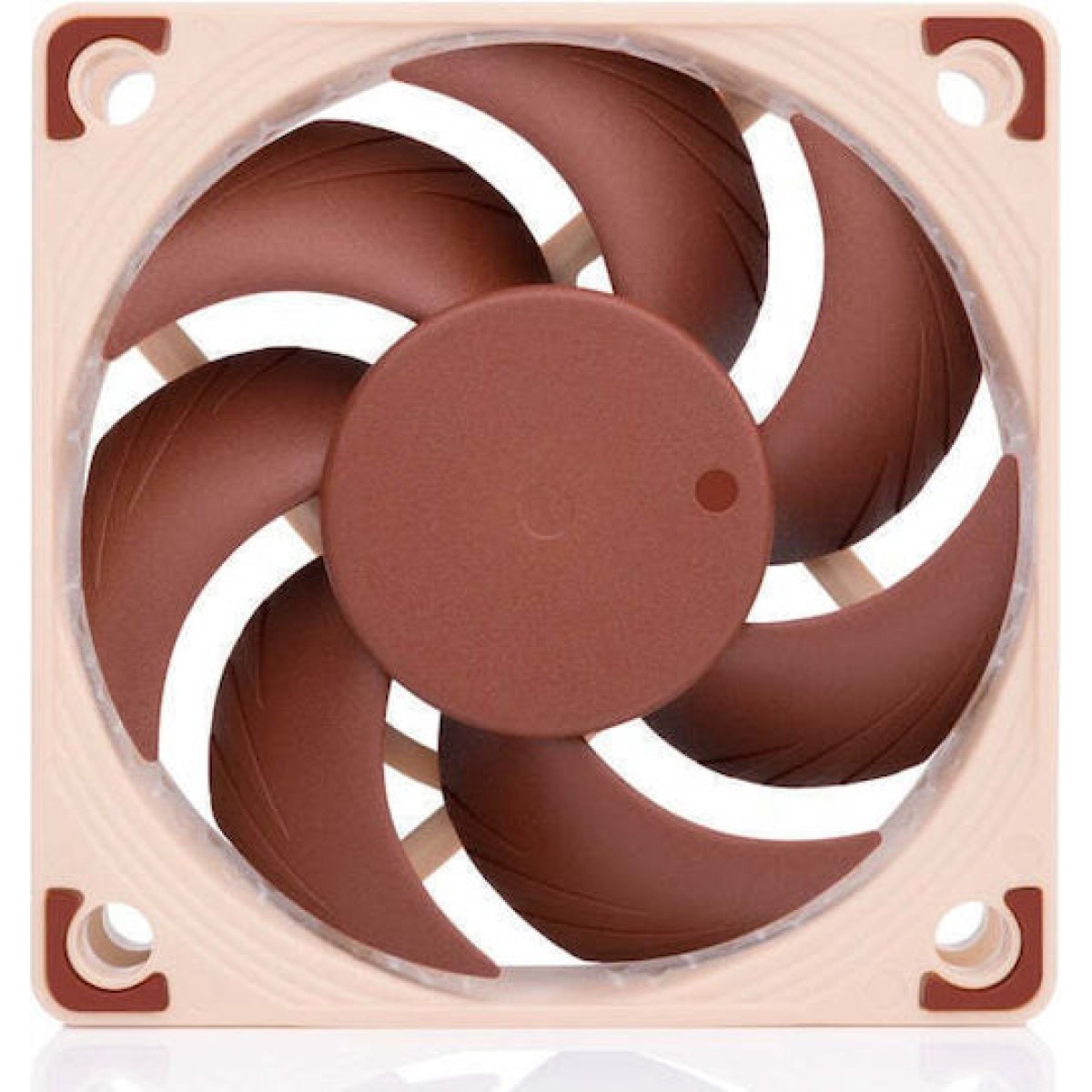Noctua NF-A6x15 PWM Case Fan 60mm με Σύνδεση 4-Pin Καφέ