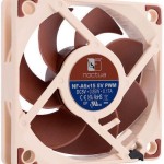 Noctua Case Fan 60mm με Χωρίς Led Φωτισμό και Σύνδεση 4-Pin PWM Καφέ