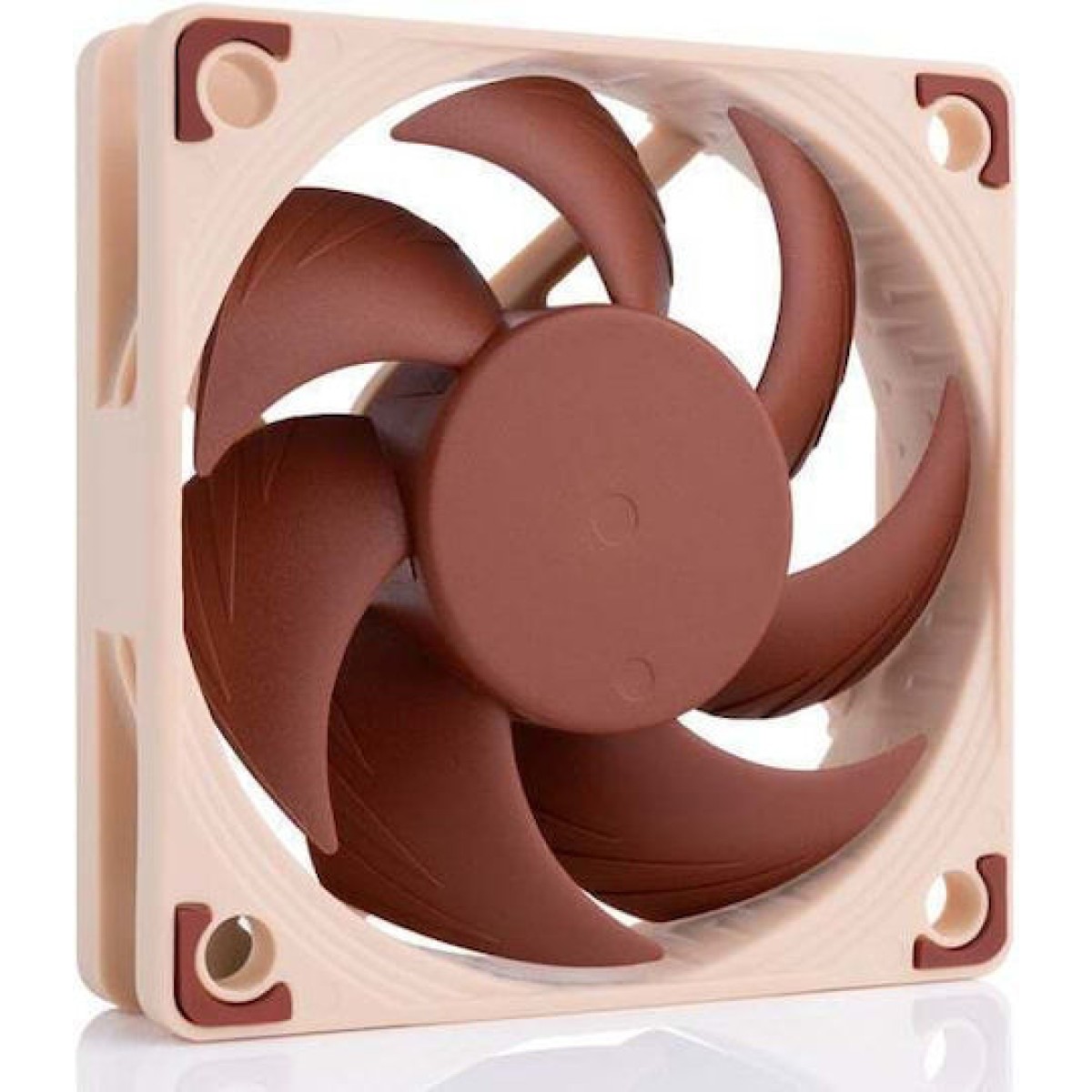 Noctua Case Fan 60mm με Χωρίς Led Φωτισμό και Σύνδεση 4-Pin PWM Καφέ
