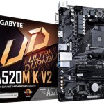 Gigabyte A520M K V2 rev. 1.0 Motherboard Micro ATX με AMD AM4 Socket