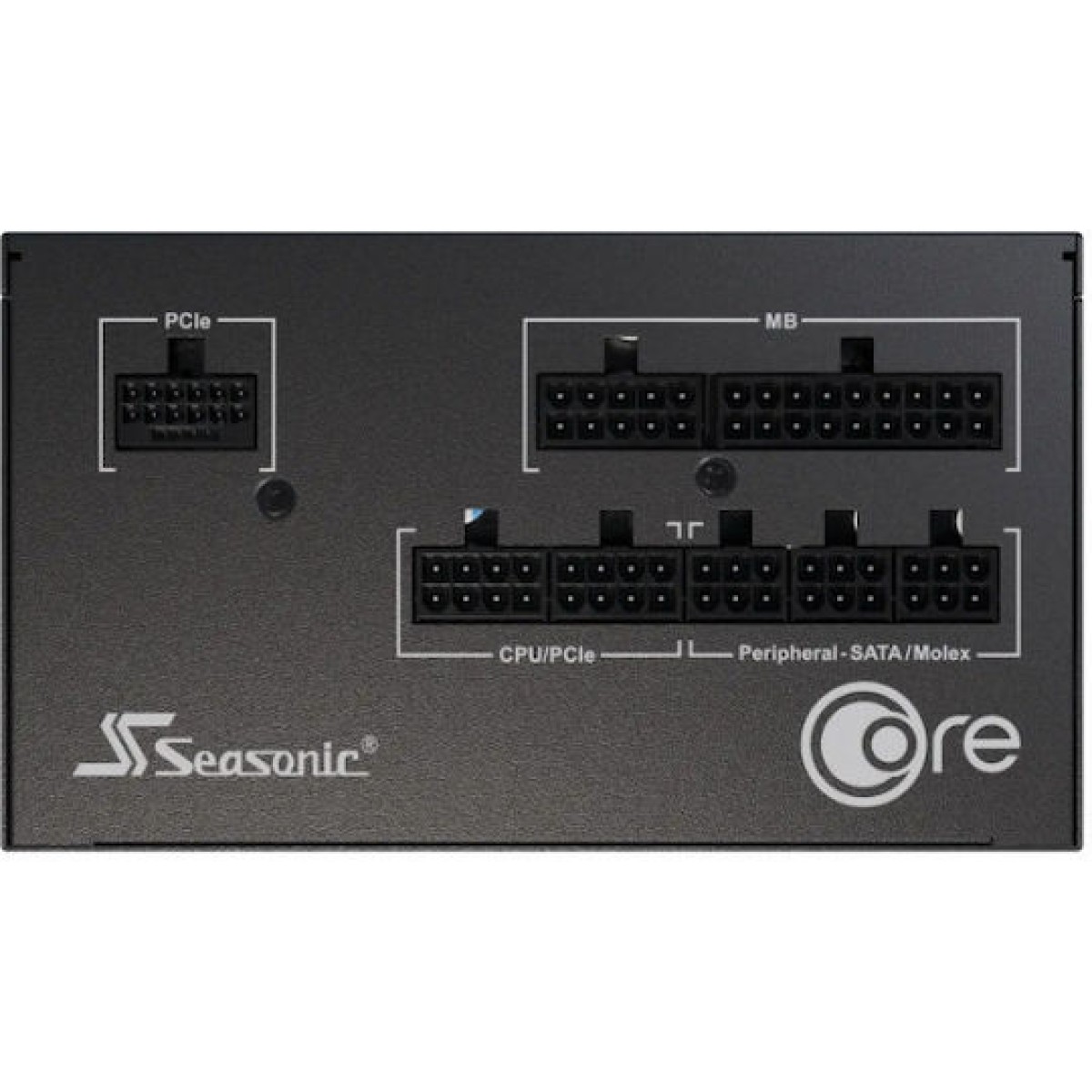 Seasonic Core GX ATX 3 (2024) 650W Μαύρο Τροφοδοτικό Υπολογιστή Full Modular 80 Plus Gold