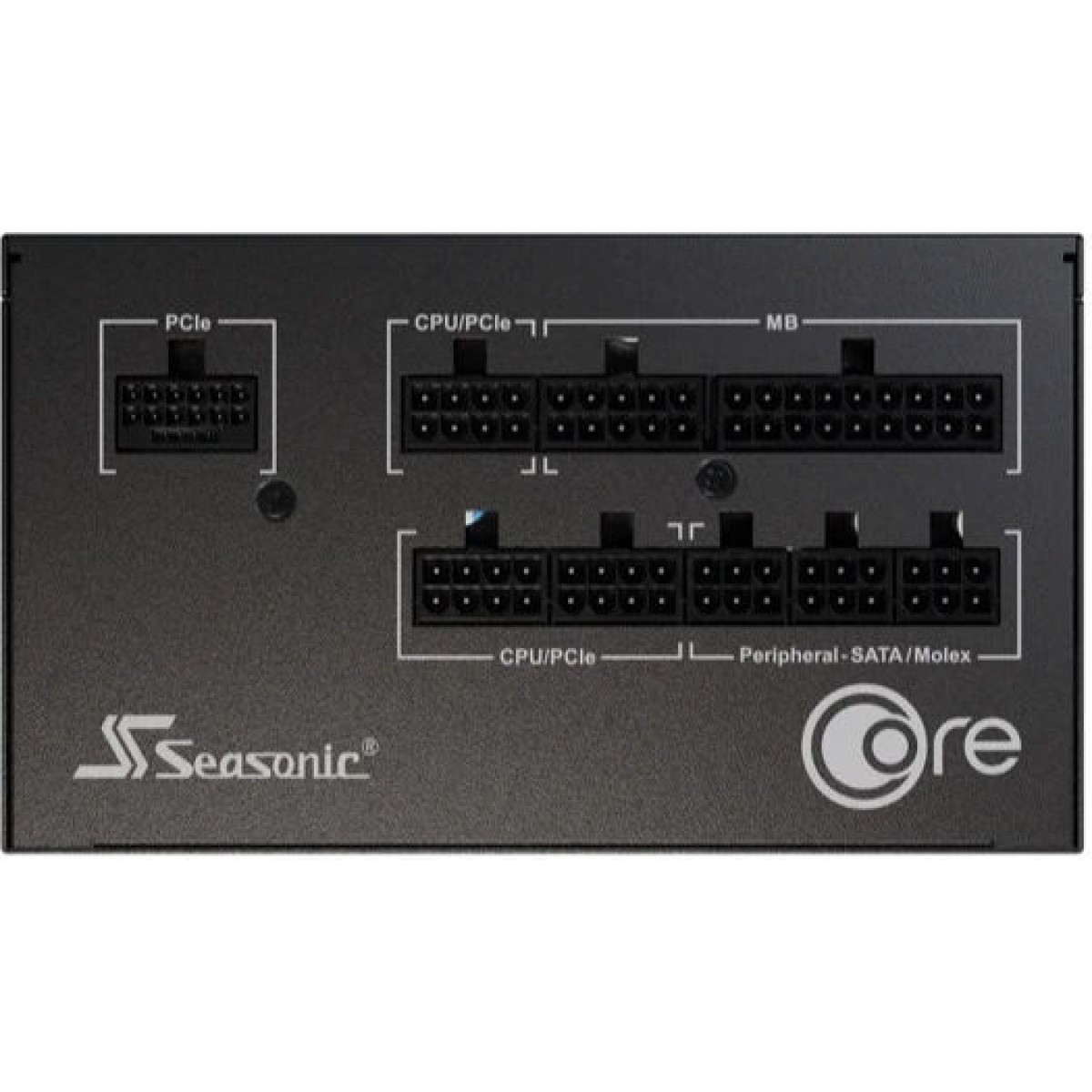 Seasonic Core GX ATX 3 (2024) 850W Μαύρο Τροφοδοτικό Υπολογιστή Full Modular 80 Plus Gold