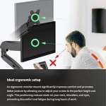 Icy Box Βάση Γραφείου Οθόνης έως 32