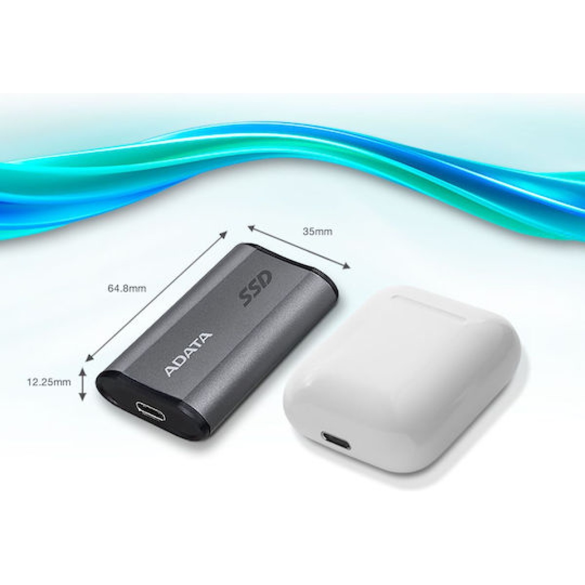 Adata Elite SE880 USB-C Εξωτερικός SSD 2TB 2.5