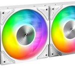 Montech HyperFlow Υδρόψυξη Επεξεργαστή Τριπλού Ανεμιστήρα 120mm για Socket AM4/AM5/1700/1200/115x με ARGB Φωτισμό Λευκή