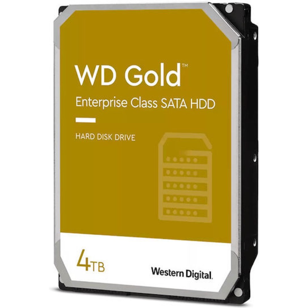 Western Digital Gold 4TB HDD Σκληρός Δίσκος 3.5