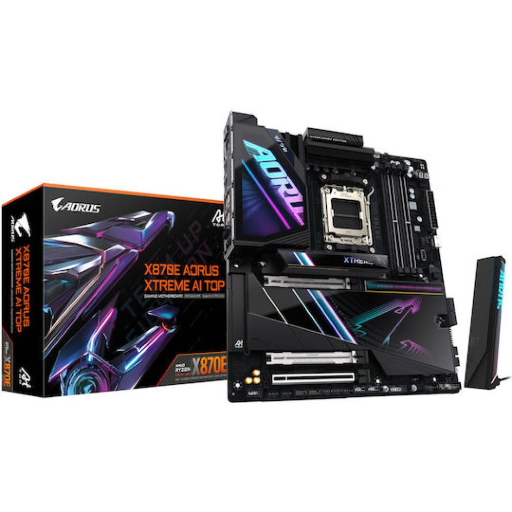 Gigabyte X870E Aorus Xtreme AI Top Wi-Fi Motherboard Extended ATX με AMD AM5 Socket