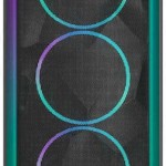 Fractal Design Meshify 3 Ambience Pro RGB Light Tint Gaming Midi Tower Κουτί Υπολογιστή με Πλαϊνό Παράθυρο Μαύρο