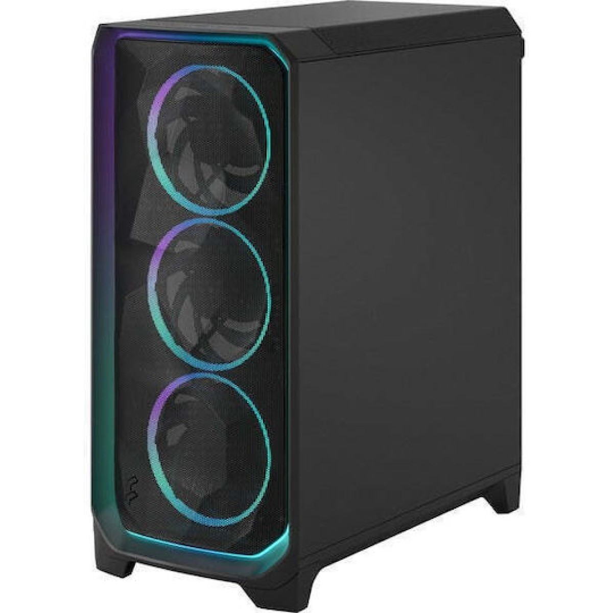 Fractal Design Meshify 3 Ambience Pro RGB Light Tint Gaming Midi Tower Κουτί Υπολογιστή με Πλαϊνό Παράθυρο Μαύρο