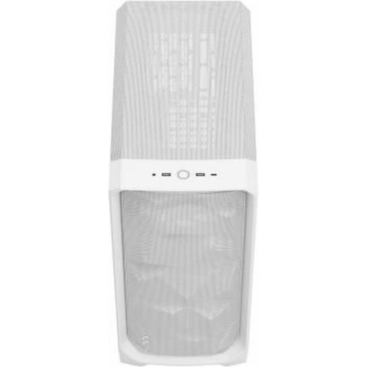 Fractal Design Meshify 3 TG Clear Tint Gaming Midi Tower Κουτί Υπολογιστή με Πλαϊνό Παράθυρο Λευκό