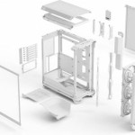 Fractal Design Ambience Pro RGB White TG Clear Tint Gaming Midi Tower Κουτί Υπολογιστή με Πλαϊνό Παράθυρο Λευκό