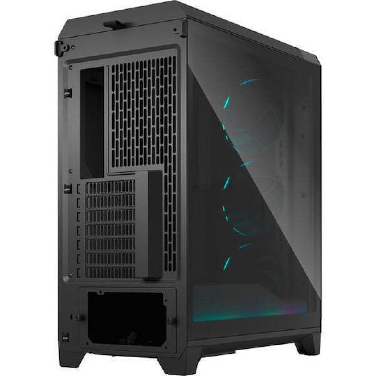 Fractal Design Meshify 3 RGB TG Light Tint Gaming Midi Tower Κουτί Υπολογιστή με Πλαϊνό Παράθυρο Μαύρο