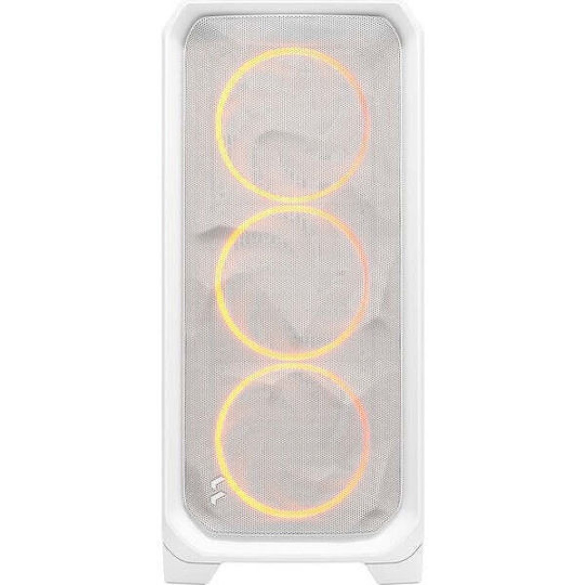 Fractal Design Meshify 3 RGB TG Clear Tint Gaming Midi Tower Κουτί Υπολογιστή με Πλαϊνό Παράθυρο Λευκό