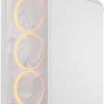 Fractal Design Meshify 3 RGB TG Clear Tint Gaming Midi Tower Κουτί Υπολογιστή με Πλαϊνό Παράθυρο Λευκό