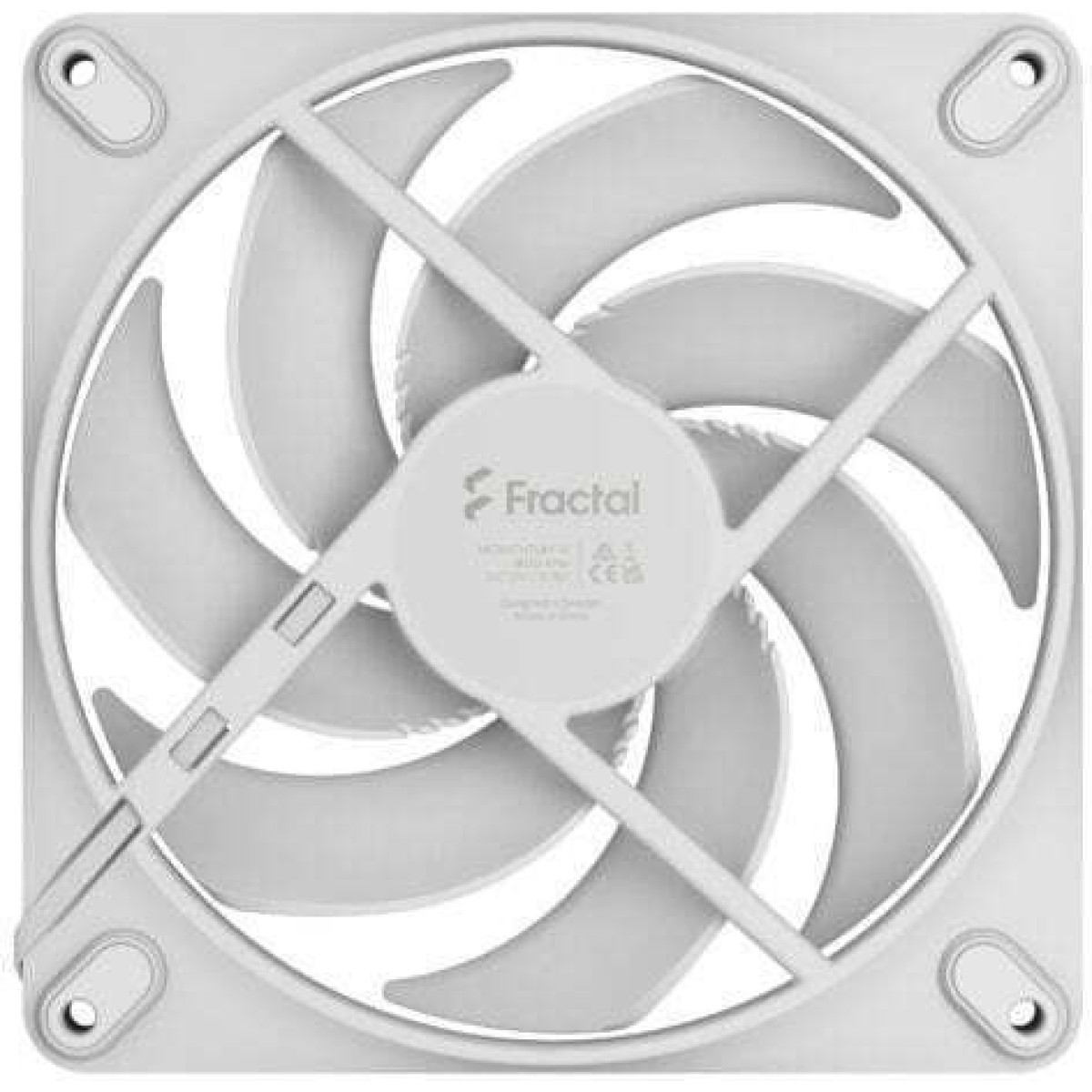 Fractal Design Momentum 14 Case Fan 140mm με Χωρίς Led Φωτισμό Λευκό