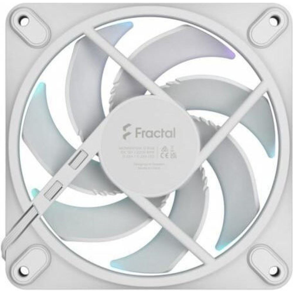 Fractal Design Momentum 12 Case Fan 120mm με RGB Φωτισμό Λευκό