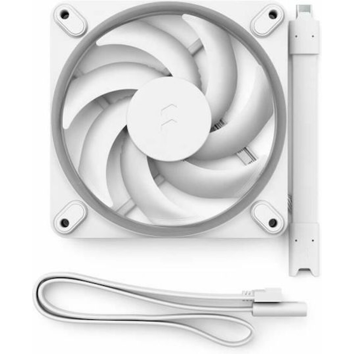 Fractal Design Momentum 12 Case Fan 120mm με RGB Φωτισμό Λευκό