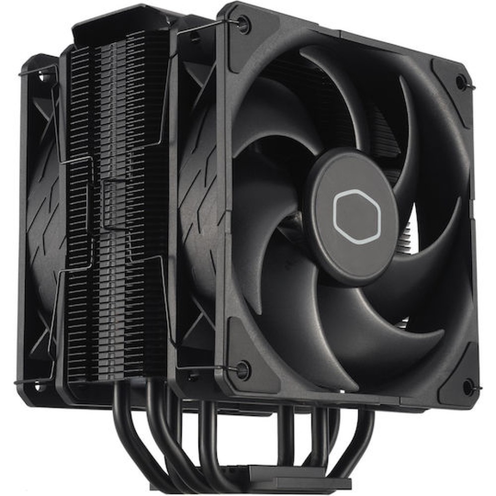 CoolerMaster Hyper 212 Black X Duo Ψύκτρα Επεξεργαστή Διπλού Ανεμιστήρα για Socket AM4/AM5/1200/115x/1700