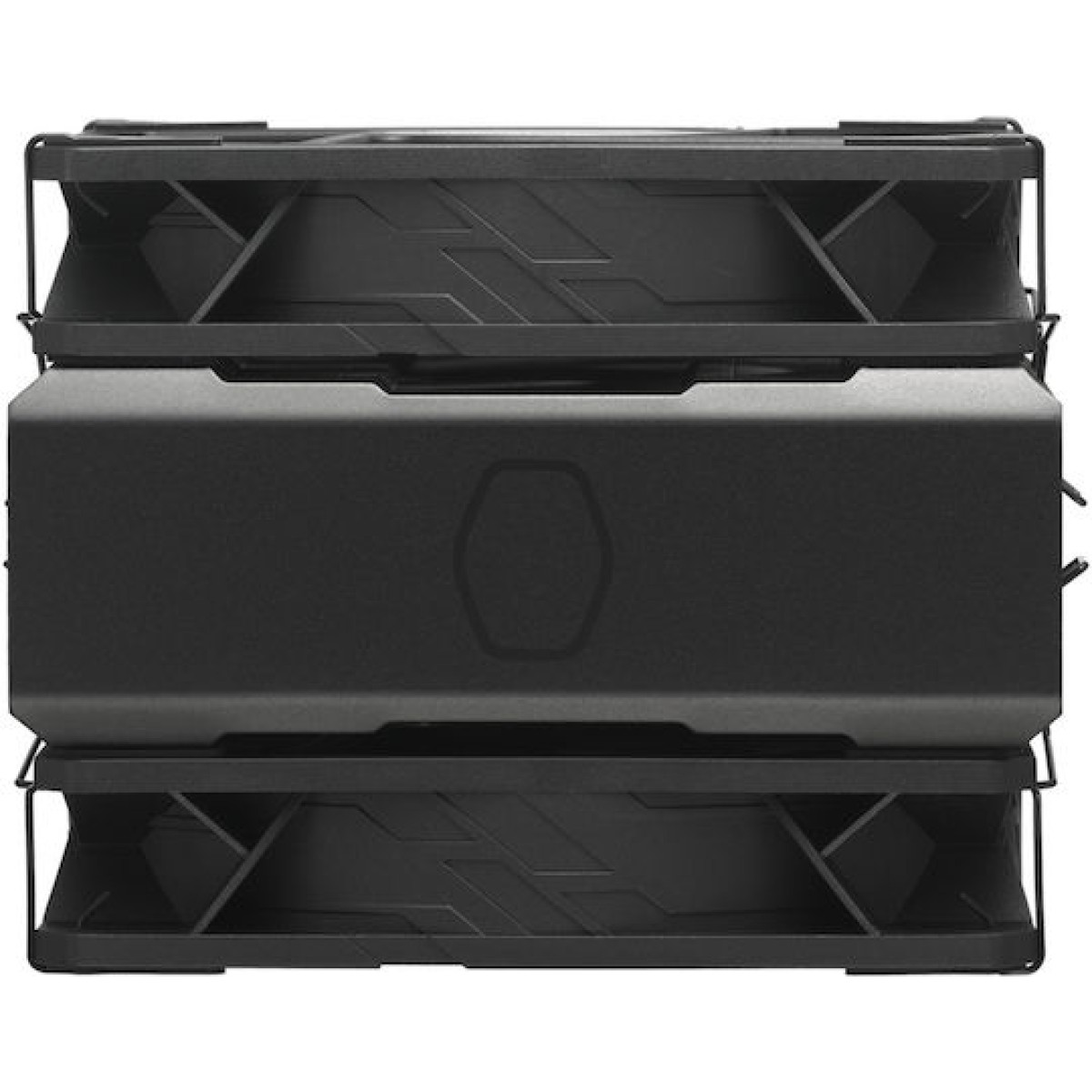 CoolerMaster Hyper 212 Black X Duo Ψύκτρα Επεξεργαστή Διπλού Ανεμιστήρα για Socket AM4/AM5/1200/115x/1700