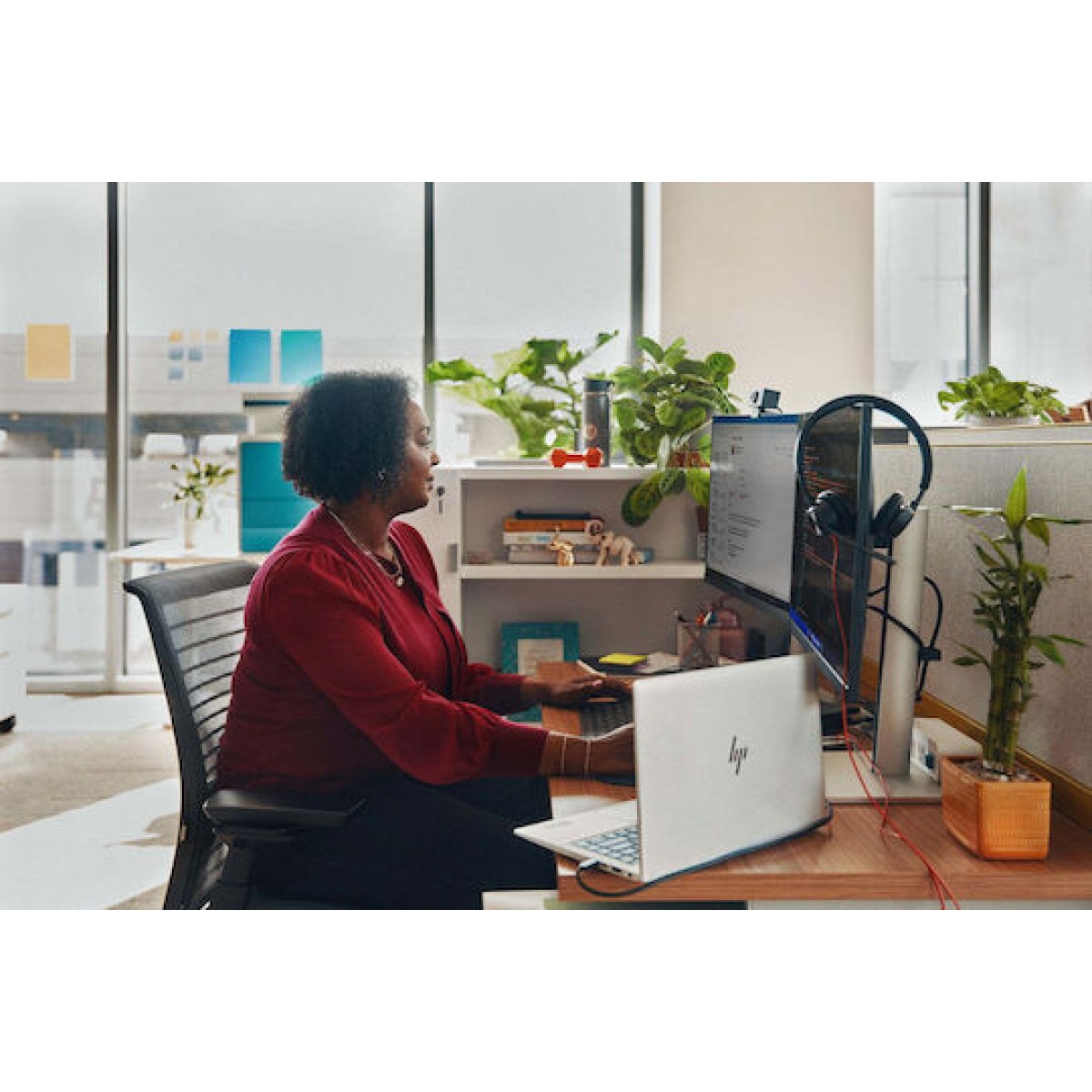 Poly BlackWIRE 3325 ST MS On Ear Multimedia Ακουστικά με μικρόφωνο και σύνδεση 3.5mm Jack / USB-C