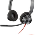 Poly Blackwire 3320 On Ear Multimedia Ακουστικά με μικρόφωνο και σύνδεση USB-C