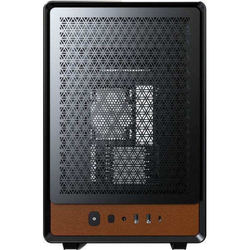 Montech Heritage Mini Tower Κουτί Υπολογιστή με Πλαϊνό Παράθυρο Μαύρο