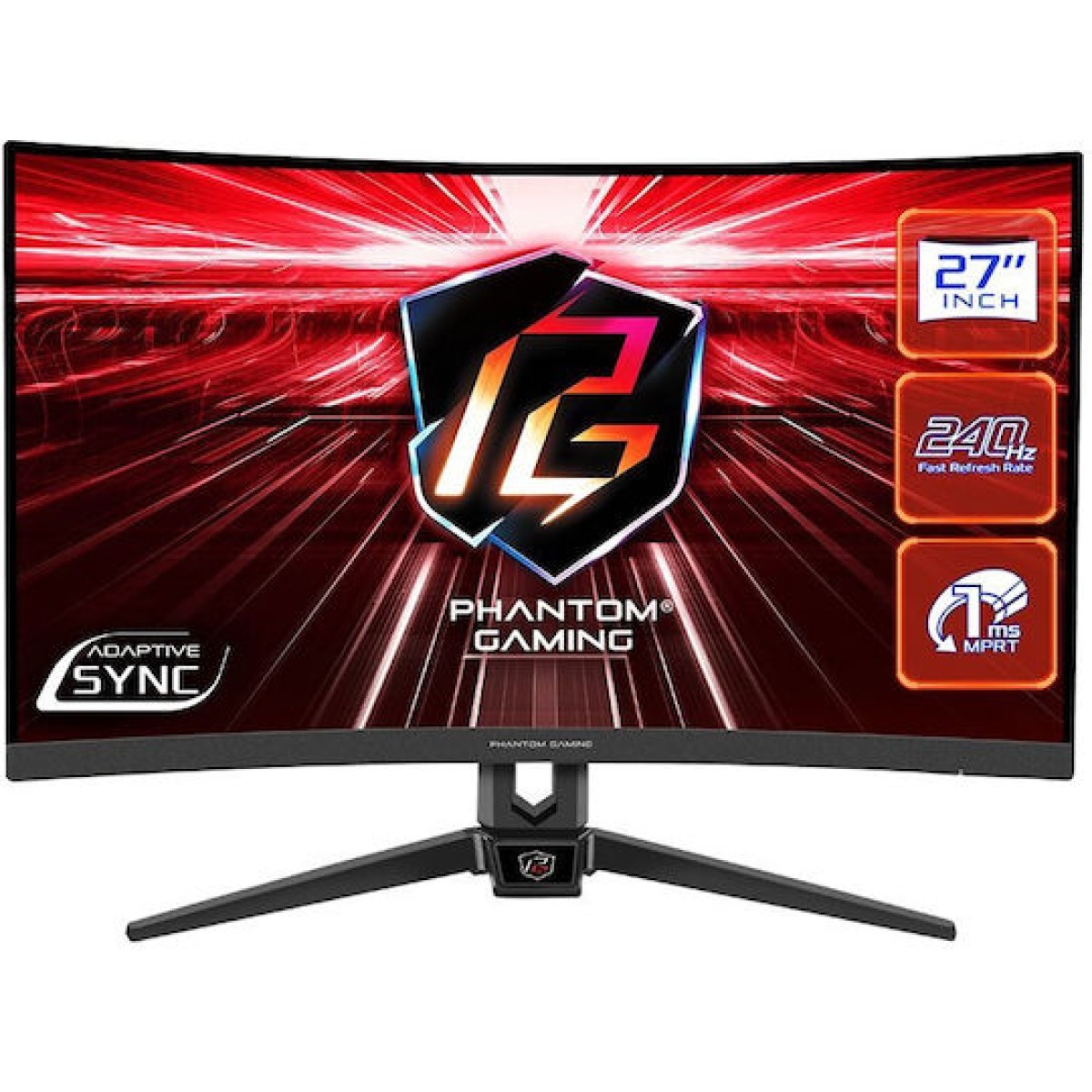 ASRock PG27F15RS1A VA HDR Curved Gaming Monitor 27